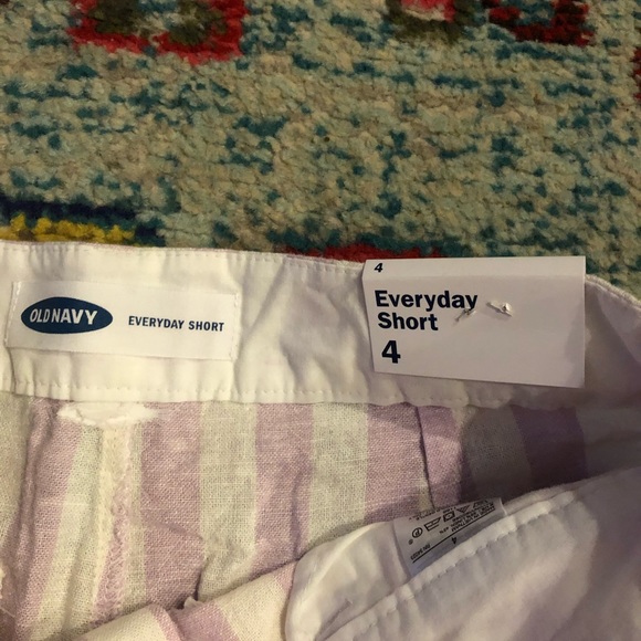 Old Navy Linen 5” Inseam Short - Picture 3 of 4